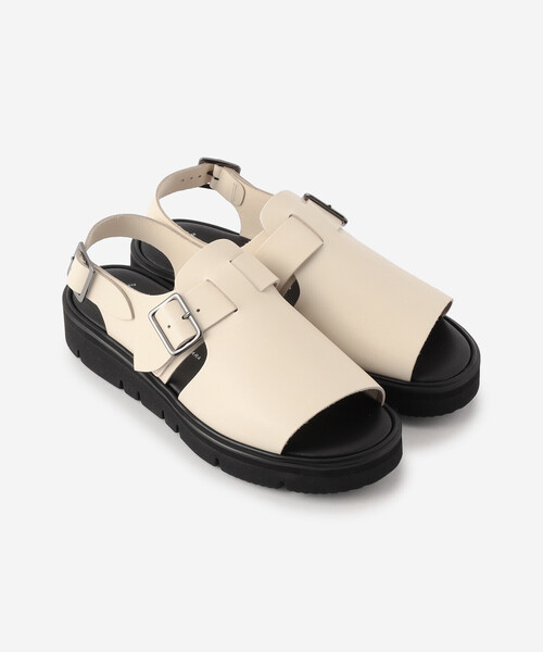 「BEAUTIFUL SHOES」 フラットサンダル 23.5 ブラック レディース_画像8