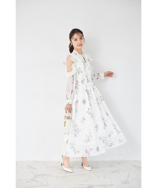 tocco closet（トッコ クローゼット） ワンピース ラッフルフリル