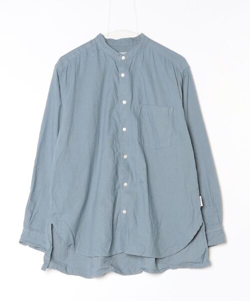 専用です。美品　ネストローブ　ブラウス nest Robe（ネストローブ） 長袖ブラウス 3 ブルー レディース