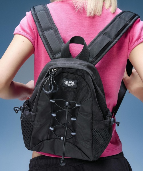 X-girl（エックスガール） デイバック リュック BUNGEE CORD 2WAY MINI