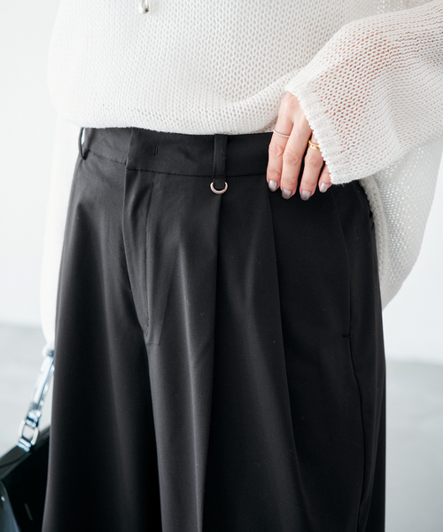 イエナ⚪︎⚪︎IENA IENA（イエナ） パンツ ウォッシャブル テーパードハーフスラックス