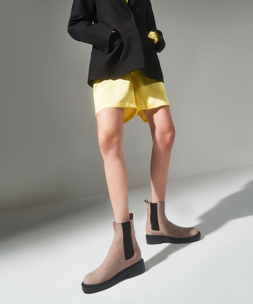 「CHARLES & KEITH」 ショートブーツ 23.5cm ブラック系その他2 レディース_画像2