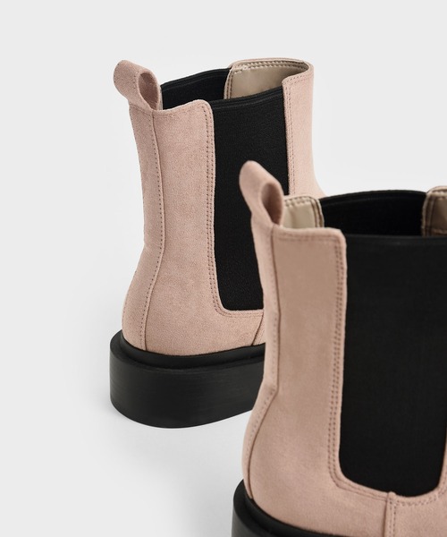 「CHARLES & KEITH」 ショートブーツ 23.5cm ブラック系その他2 レディース_画像5