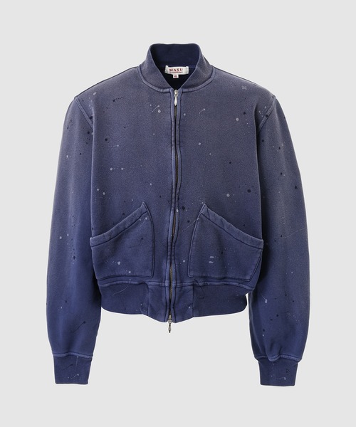 MASU（エムエーエスユー） ブルゾン アウター CLOVER SPLATTER SWEAT