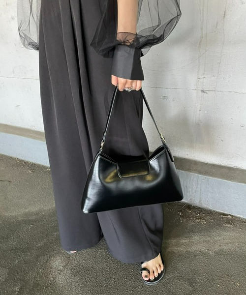 「AIC.」 ハンドバッグ FREE シルバー レディース_画像9
