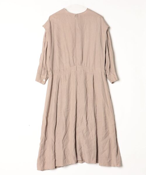 「haupia」 長袖ワンピース MEDIUM モカ レディースの画像