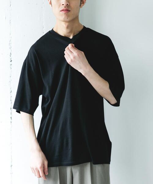URBAN RESEARCH DOORS（アーバンリサーチドアーズ） tシャツ PURE WOOL