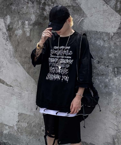 「NOVESSEL」 半袖Tシャツ FREE ホワイト レディース_画像4