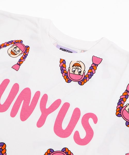 PUNYUS（プニュズ） tシャツ 半袖 「新サイズ」NAOMIチャン総柄T