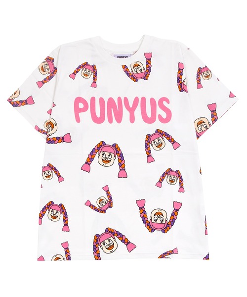 PUNYUS（プニュズ） tシャツ 半袖 「新サイズ」NAOMIチャン総柄T