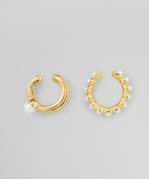イヤーカフ PEARL_イヤーカフ セット レディースの画像