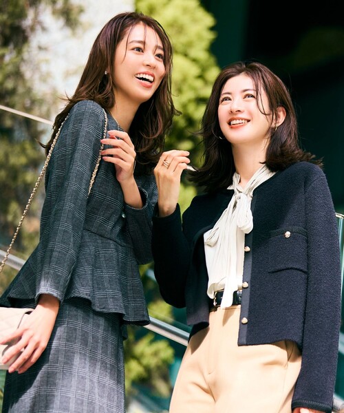 ANY SIS（エニィスィス） セットアップ 2 ネイビー レディース