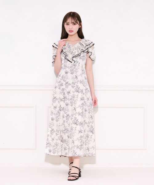 「apres jour」 半袖ワンピース X-LARGE ホワイト系その他2 レディース_画像5