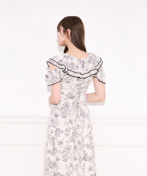 「apres jour」 半袖ワンピース X-LARGE ホワイト系その他2 レディース_画像6