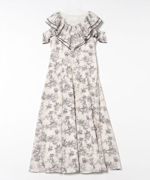 「apres jour」 半袖ワンピース X-LARGE ホワイト系その他2 レディース_画像8