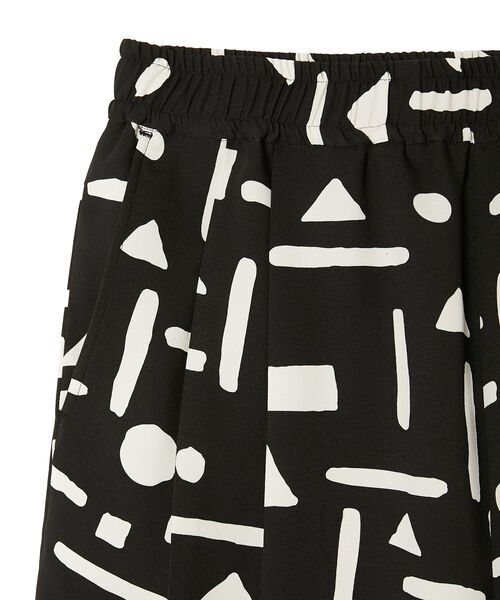 ハーフパンツ ワイドパンツ パンツ 2TUCK EASY HALF PANTS メンズ レディースの画像