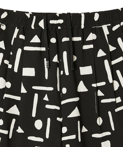ハーフパンツ ワイドパンツ パンツ 2TUCK EASY HALF PANTS メンズ レディースの画像