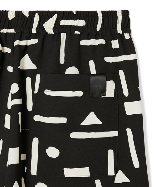 ハーフパンツ ワイドパンツ パンツ 2TUCK EASY HALF PANTS メンズ レディースの画像