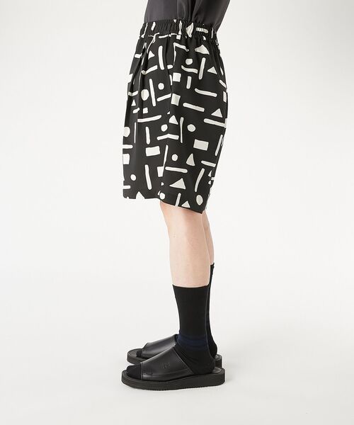 ハーフパンツ ワイドパンツ パンツ 2TUCK EASY HALF PANTS メンズ レディースの画像