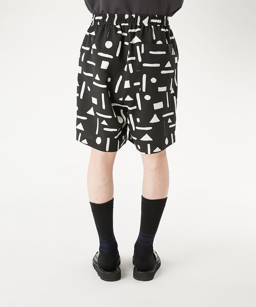 ハーフパンツ ワイドパンツ パンツ 2TUCK EASY HALF PANTS メンズ レディースの画像