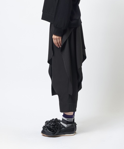 gomme（ゴム） パンツ スクイッドツイルパンツ レディース メンズ