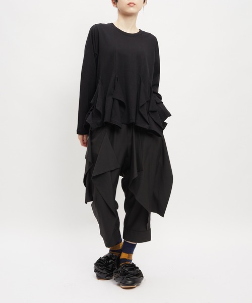 gomme（ゴム） パンツ スクイッドツイルパンツ レディース メンズ