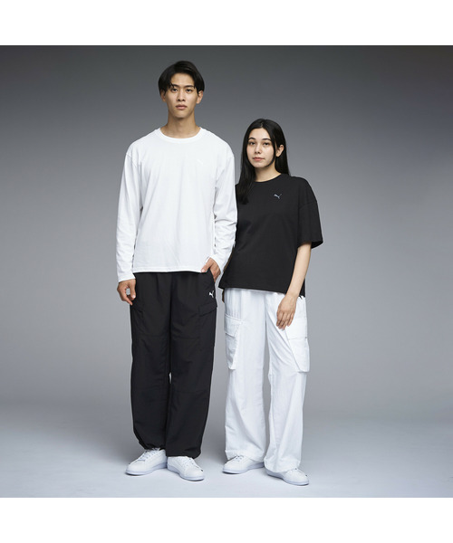 「PUMA」 ローカットスニーカー 24.0cm ホワイト系その他 メンズ_画像2