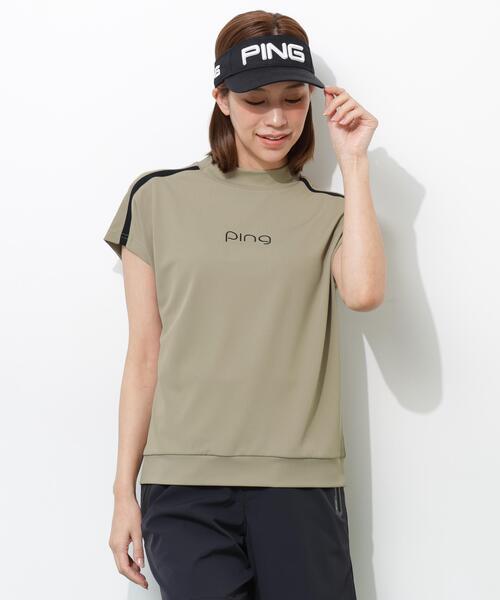 PING（ピン） tシャツ 半袖 「PING APPAREL」テラカノコ半袖ハイネック