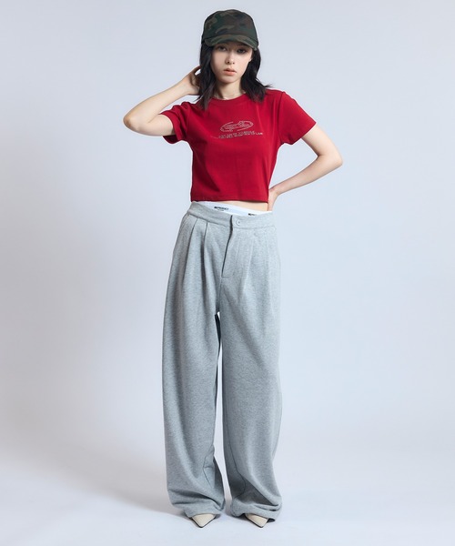 GW SALE アクレント　パンツ ACLENT（アクレント） スウェットパンツ SMALL グレー レディース