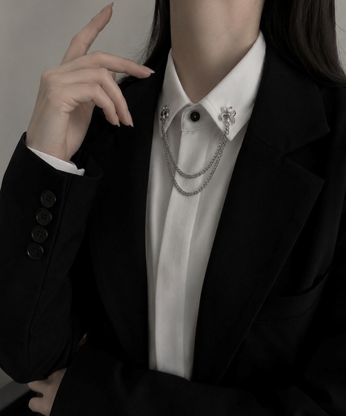 ALMO ブローチ 「Bls」「ZA」「Bling Leads」襟ブローチ マルチ