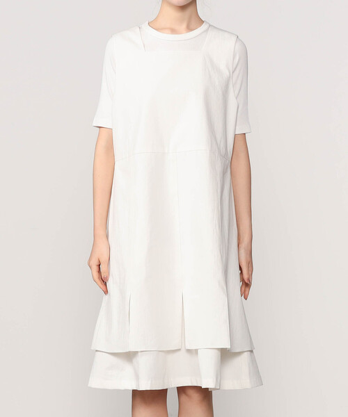 「Bshop」 ノースリーブワンピース M ブラック レディース_画像3