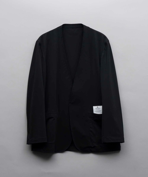 「MAISON SPECIAL」 ノーカラージャケット 0 グレー レディース_画像3
