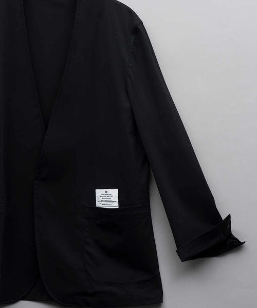 「MAISON SPECIAL」 ノーカラージャケット 0 グレー レディース_画像5