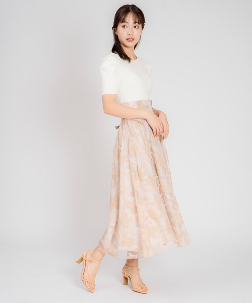 「NOELA」 ドッキングワンピース M ブルー レディース_画像6