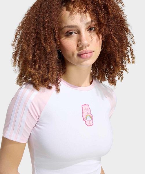 adidas（アディダス） adidas tシャツ 半袖 ケアベア x ベビー半袖T