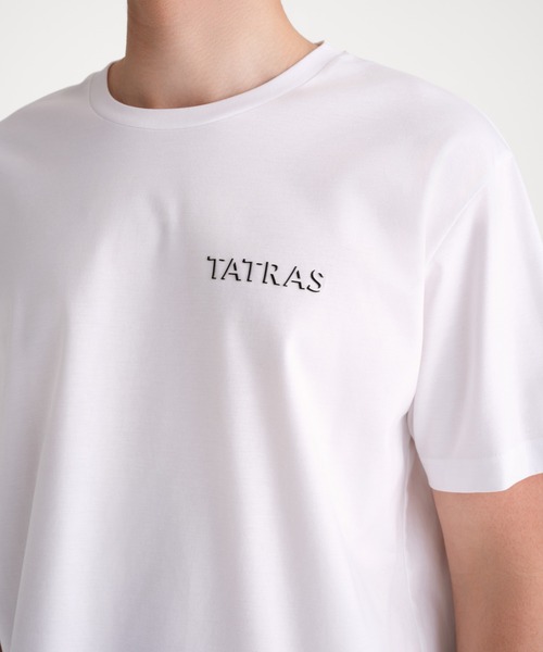 TATRAS ロゴ Tシャツ ホワイト TATRAS（タトラス） tシャツ FOZ フォズ メンズ : ZOZOTOWN Yahoo!店