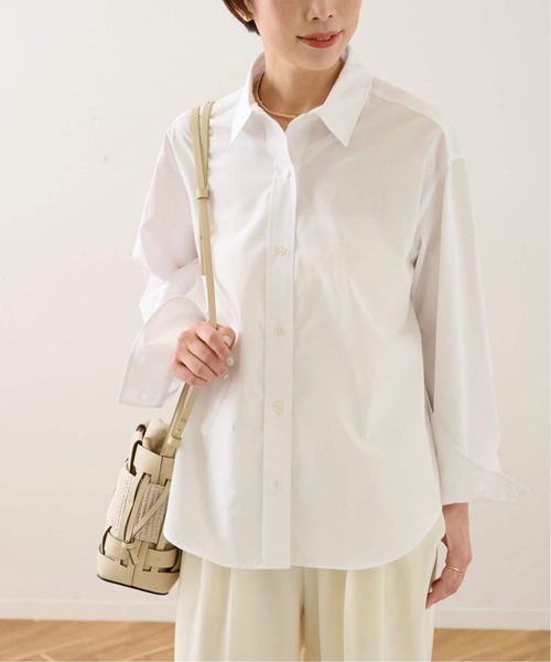 「journal standard L'essage」 長袖シャツ FREE ブルー レディース_画像2