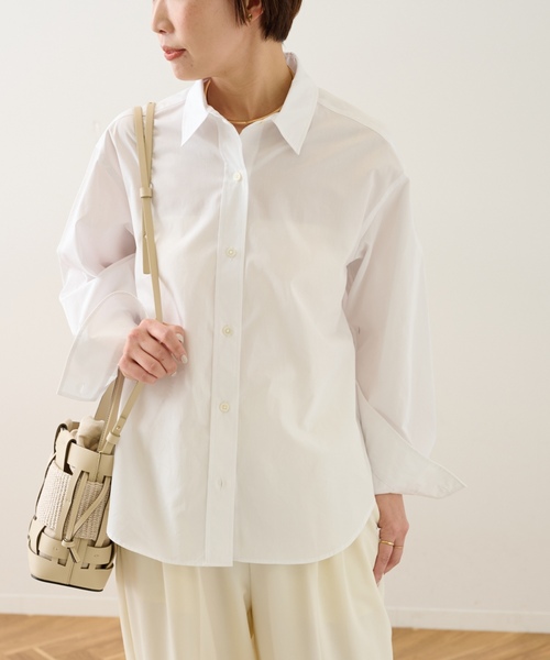 「journal standard L'essage」 長袖シャツ FREE ブルー レディース_画像6