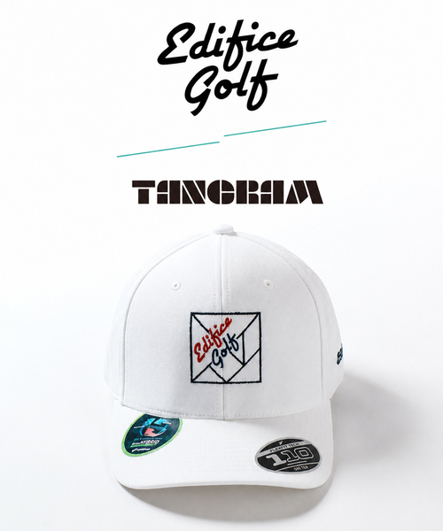 TANGRAM（タングラム） キャップ 帽子 メンズ × EDIFICE GOLF