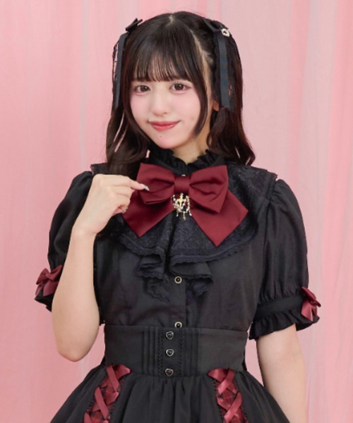 Secret Honey（シークレットハニー） ブラウス シャツ 半袖 ラッフル