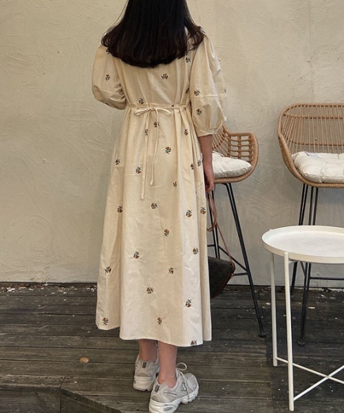 「FREE STYLISTS」 「JLP」長袖ワンピース FREE ベビーピンク レディース_画像9
