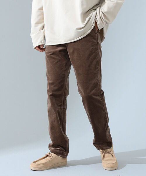 超歓迎人気 パンツ B:MING by BEAMS / ベロア ストレッチ スリムパンツ ZOZOTOWN PayPayモール店 - 通販 - PayPayモール お得得価