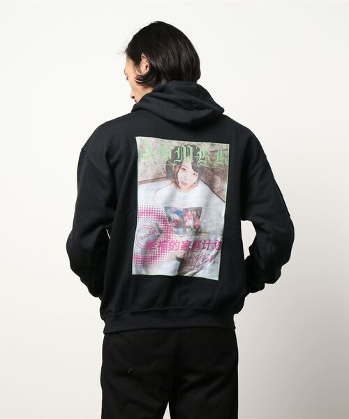 パーカー THEnookie×あべみかこ”BATH PHOTO HOODIE