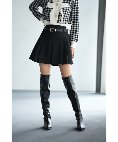 スカート プレッピー感がかわいいミニ丈プリーツスカート Zozotown Yahoo 店 通販 Yahoo ショッピング