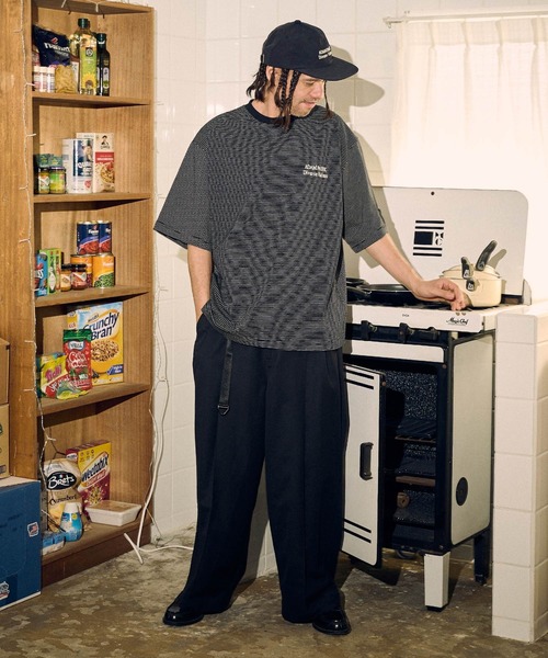tシャツ 「ADAMPATEK/アダムパテック」thin stripes short sleeve/ボーダー半袖Tシャツ レディース メンズ ADAM PATEK tシャツ 「ADAMPATEK/アダムパテック」thin stripes