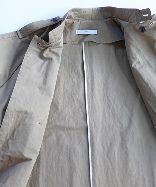 スニュウ sneeuw トレンチコート sneeuw (スニュウ) | パディングトレンチコート (brown) size1
