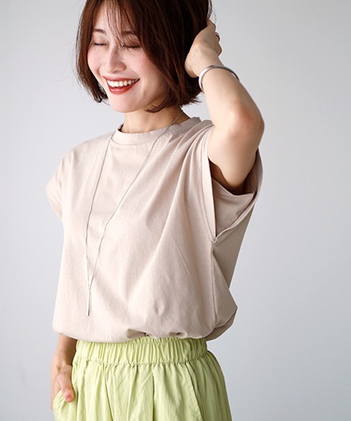 tシャツ アラフォー世代へ脇隠しTシャツ安心して使えます！ レディース