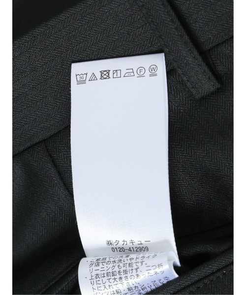 TAKA-Q（タカキュー） セットアップ 「ウール混 ウォッシャブル