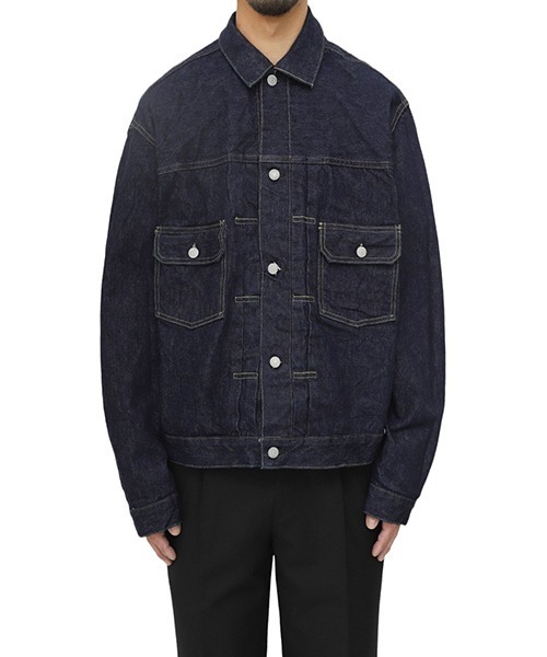 デニムジャケット gジャン Orslow / オアスロウ：50's DENIM JACKET ONE WASH：01-6002-81「STD」の画像
