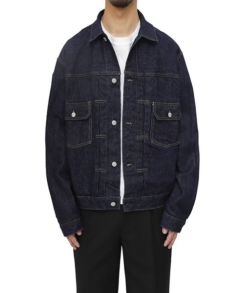 デニムジャケット gジャン Orslow / オアスロウ：50's DENIM JACKET ONE WASH：01-6002-81「STD」の画像